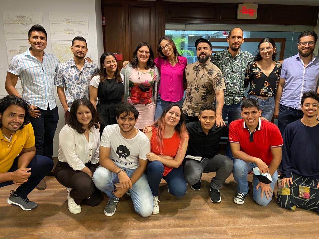 Foto grupal del equipo GIEU 2021
